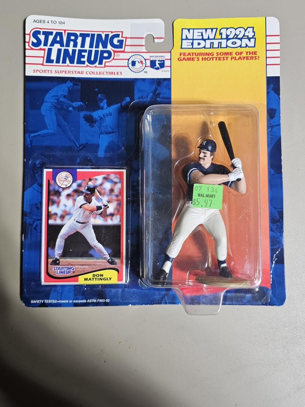 Starting Lineup Baseball Figure - Blue & White - Starting Lineup